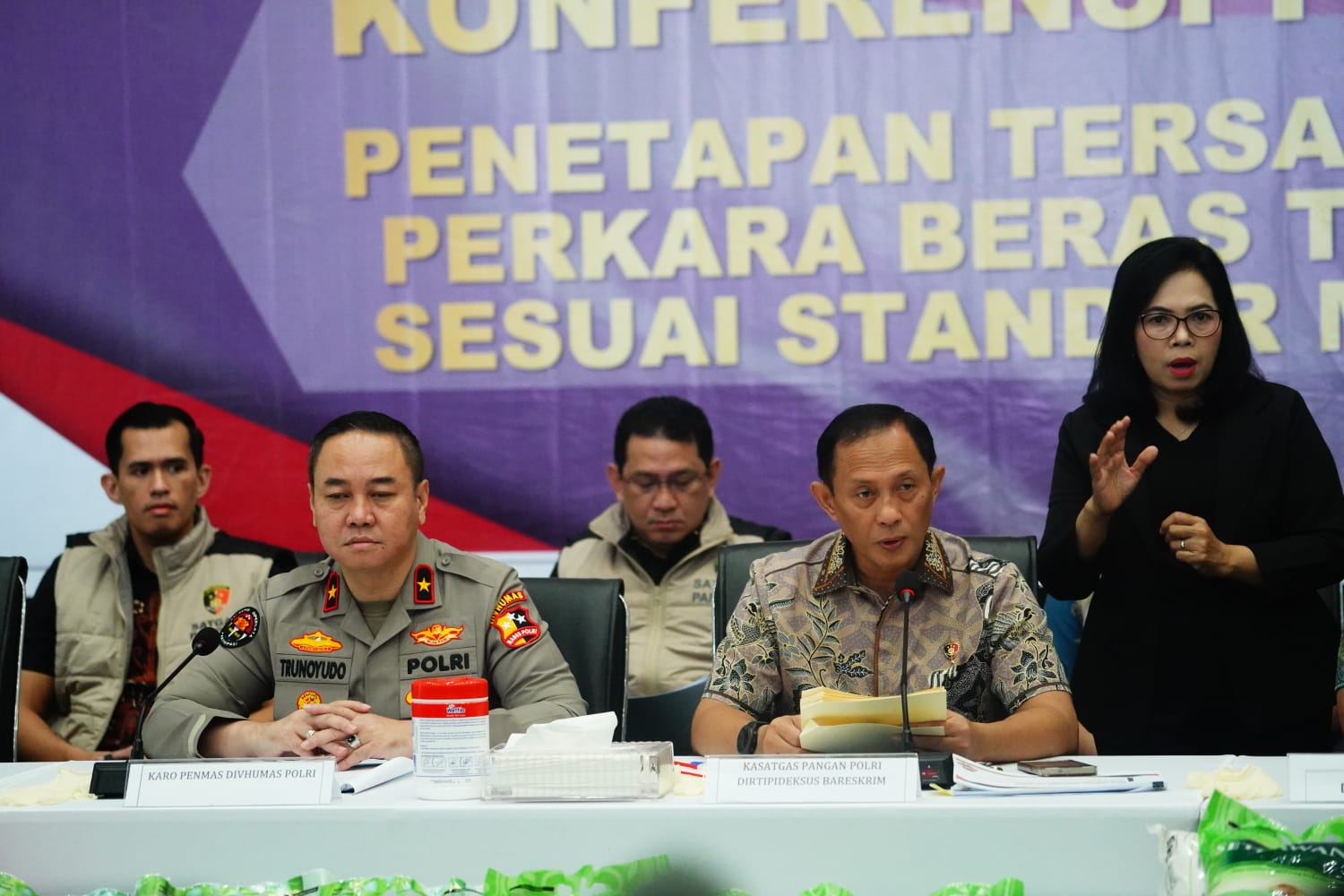 Polri Tetapkan Tiga Tersangka Kasus Beras Tak Sesuai Standar Mutu, Termasuk Direktur Utama PT FS