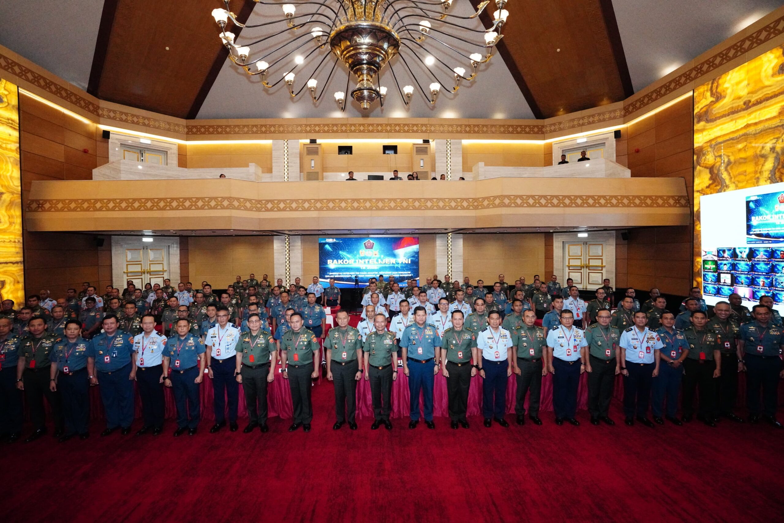 Kasum TNI Buka Rakor Intelijen TNI 2026: Insan Intelijen Harus Adaptif, Responsif dan Prediktif Hadapi Ancaman