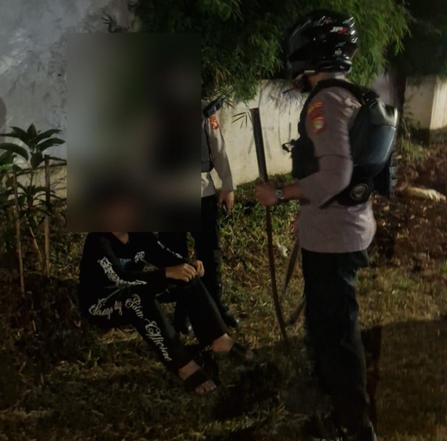Aksi Tawuran Digagalkan Tim Serigala Polres Bekasi Kota, Sajam Disita