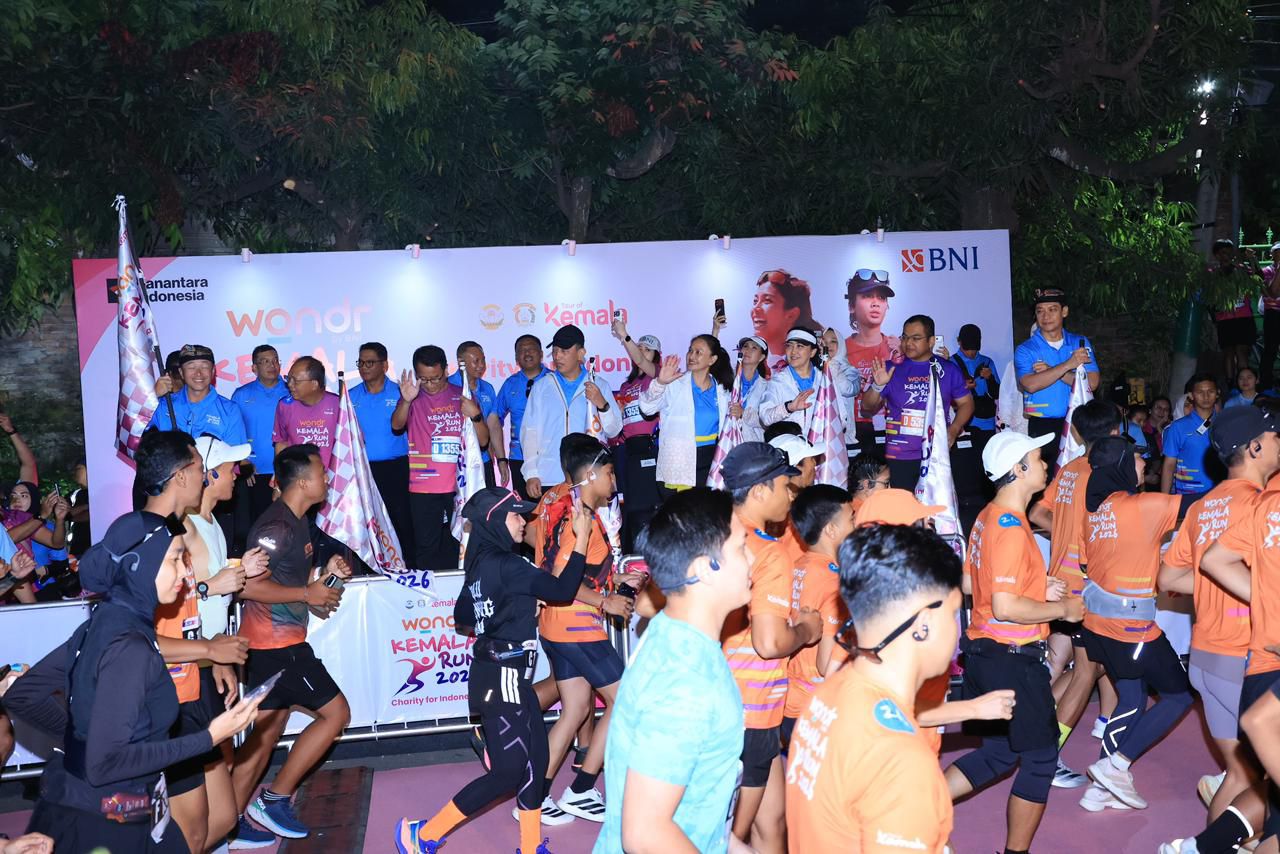 Wondr Kemala Run 2026 Sukses Digelar, Dongkrak Ekonomi Bali, Libatkan UMKM dan Salurkan Donasi Kemanusiaan