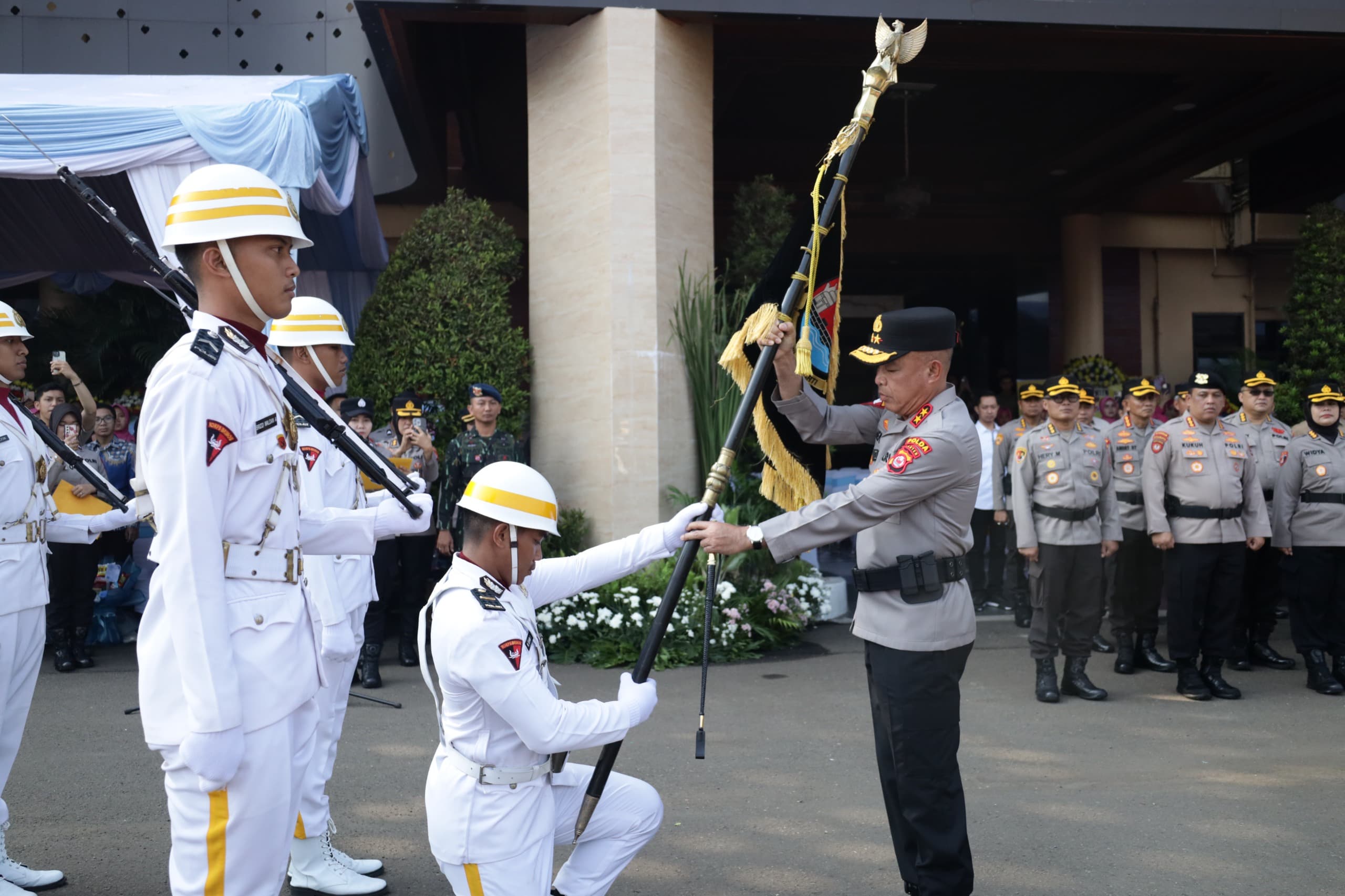 Polda Banten Terima Nugraha Sakanti dari Presiden Prabowo, Bukti Kinerja Optimal Polri